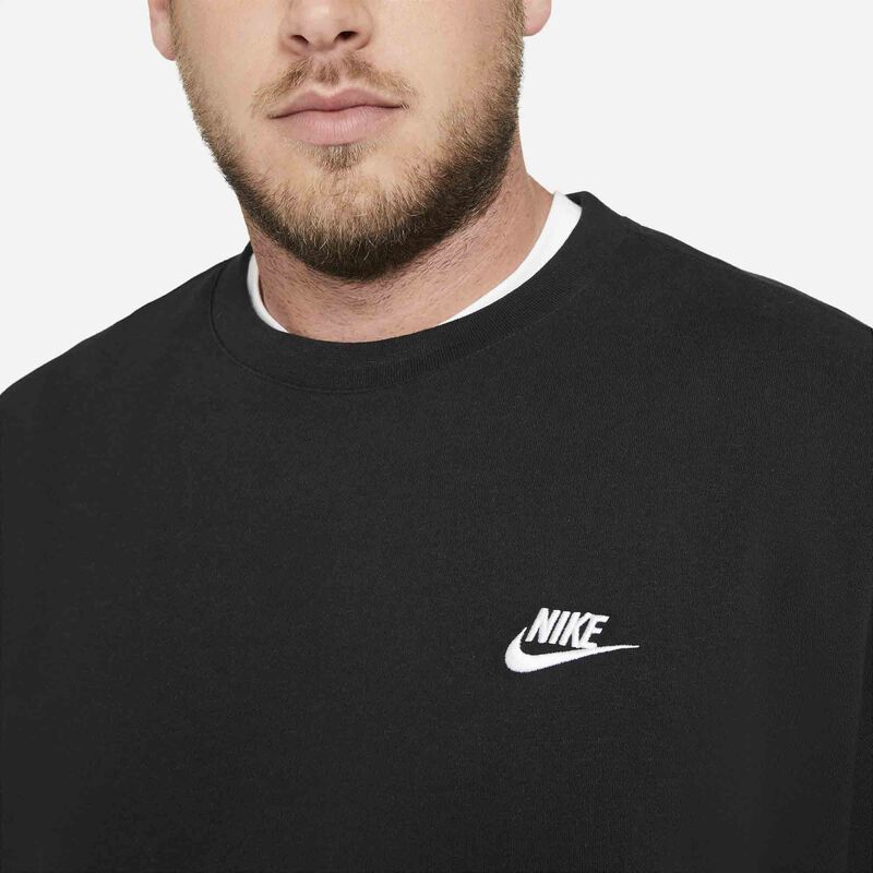 Nike Sportswear Club Fleece, Negro/Blanco, hi-res