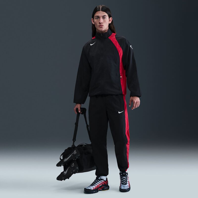 Nike Total 90, Negro/Rojo Gimnasio/Vela, hi-res