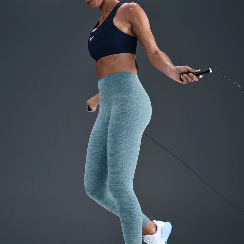 Nike One Seamless Front, Azul Humeante/Jaspeado/Negro, hi-res