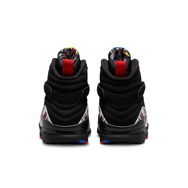 Air Jordan 8 Retro, Negro/Rojo/Blanco, hi-res