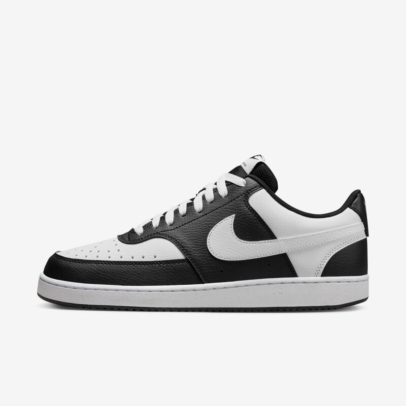 Nike Court Vision Low, Negro/Blanco, hi-res