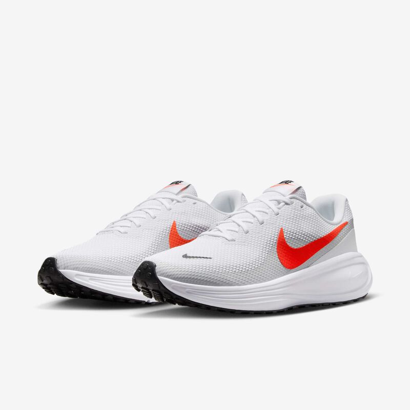 Nike Revolution 8, Blanco/Platino Puro/Negro/Carmesí Brillante, hi-res