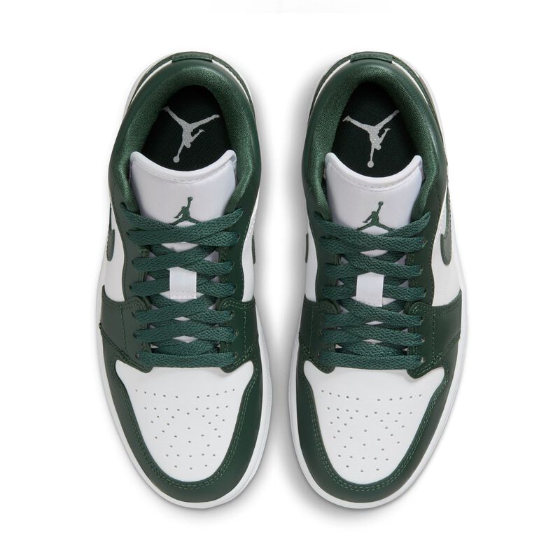 Air Jordan 1 Low, Blanco/Jade Galáctico, hi-res