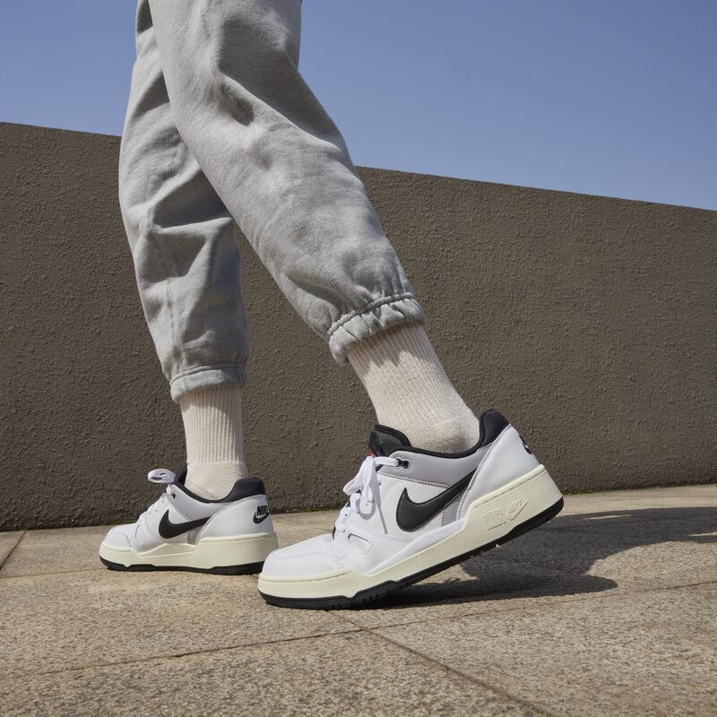 Nike Full Force Low, Blanco/Peltre/Vela/Negro, hi-res