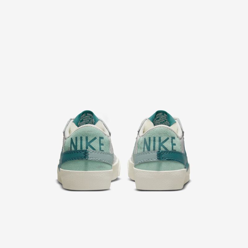 Nike Blazer Low '77 Jumbo, Blanco Cumbre/Cristal Marino/Mineral/Geoda azul turquesa, hi-res