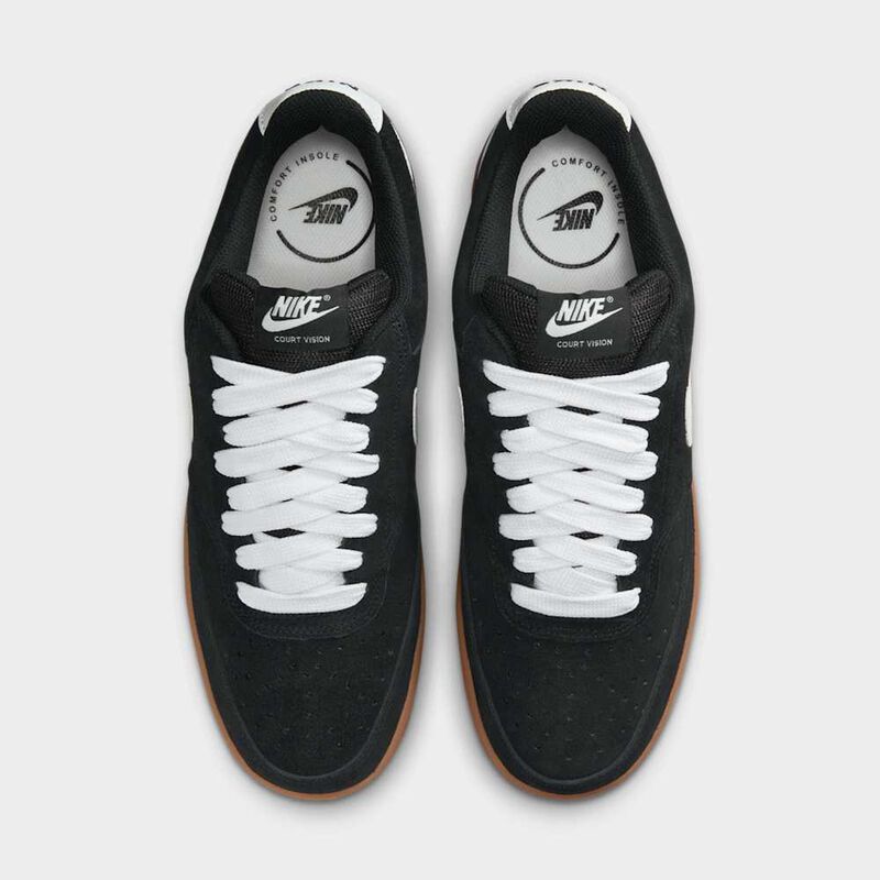 Zapatilla Nike Court Vision Low FL, Negro, hi-res