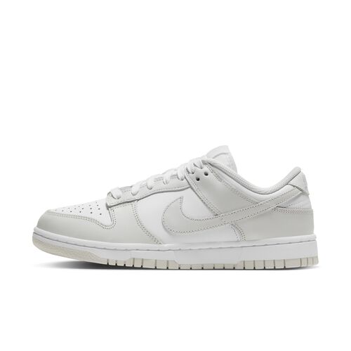 Nike Dunk Low, Blanco/Blanco/Polvo fot&oacute;n, hi-res