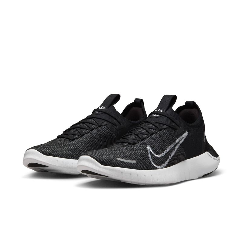 Nike Free RN NN, Negro/Blanco-Antracita, hi-res