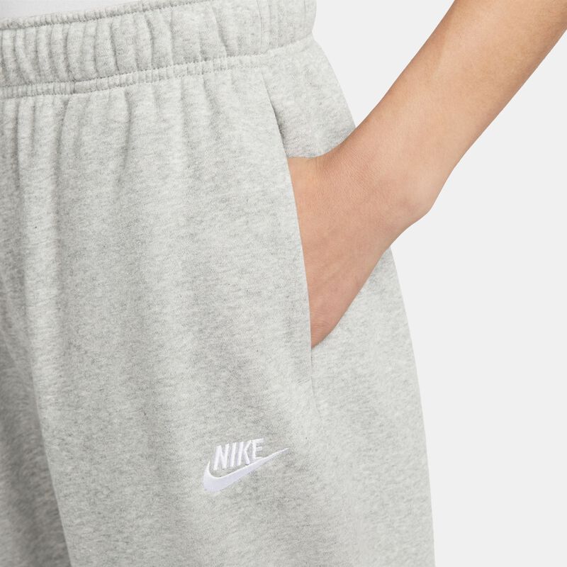 Nike Sportswear Club Fleece, Gris oscuro jaspeado/Blanco, hi-res