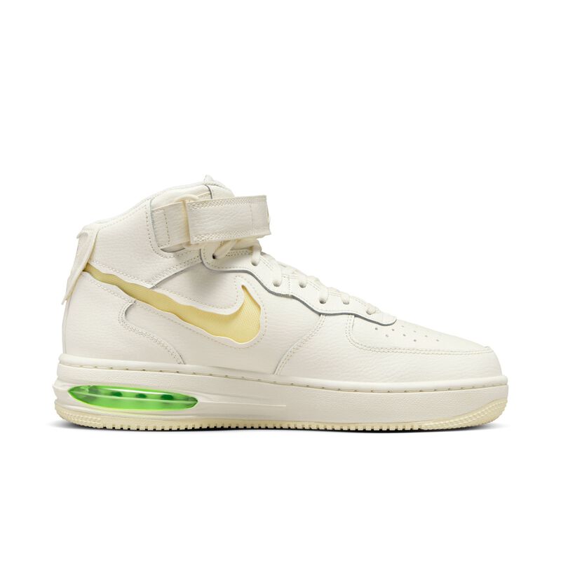 Nike Air Force 1 Mid Evo, Vela/Leche de Coco-Chorro de Cal, hi-res