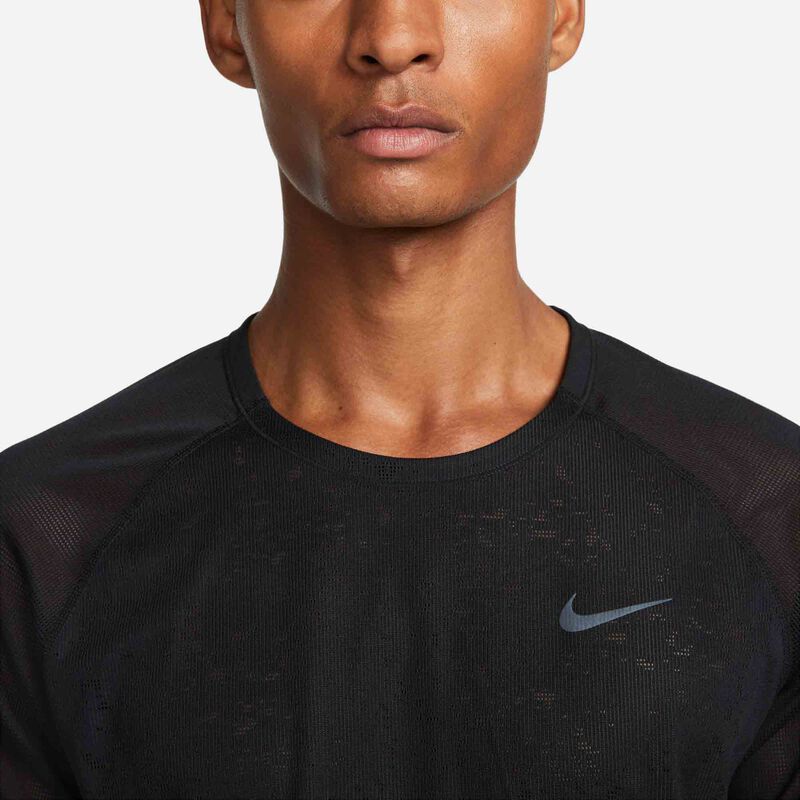 Nike DriFIT ADV Run Division TechKnit, Negro/Reflejo, hi-res
