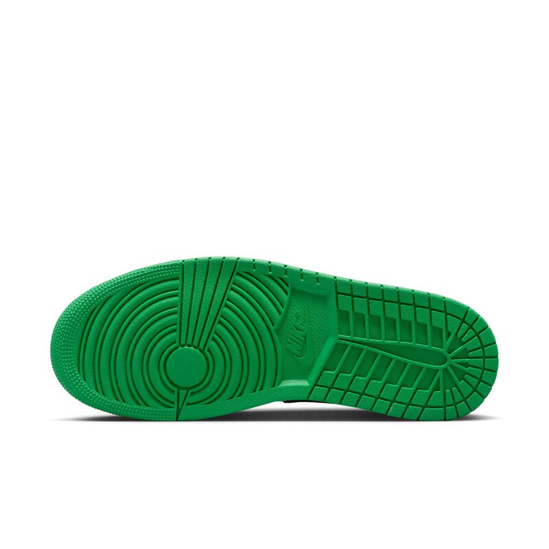 Air Jordan 1 Low, Negro/Verde suerte/Blanco/Negro, hi-res