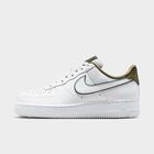 Nike Air Force 1 '07 Essential, Blanco/Sequoia-Oliva Medio, hi-res