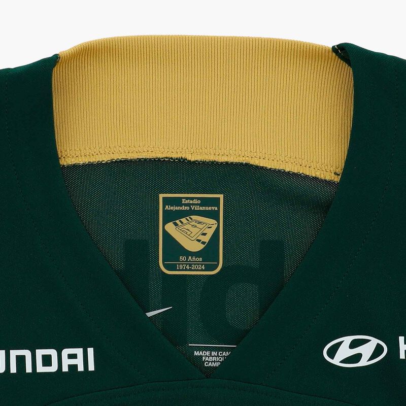 Nike Camiseta Alianza Lima 2024 Visita Estampada, Verde/Dorado, hi-res