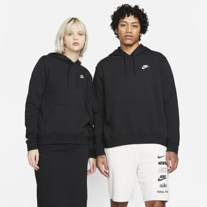 Nike Sportswear Club Fleece, Blanco Y Negro, hi-res