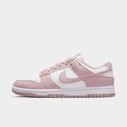 Nike Dunk Low, Blanco/Blanco/Rosado Part&iacute;cula, hi-res