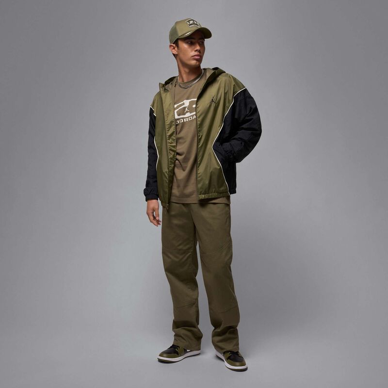 Jordan Essentials, Oliva Medio/Oliva Medio, hi-res