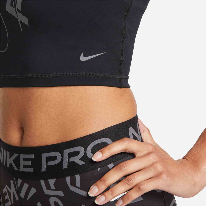 Nike Pro Dri-FIT, Negro/Gris hierro, hi-res