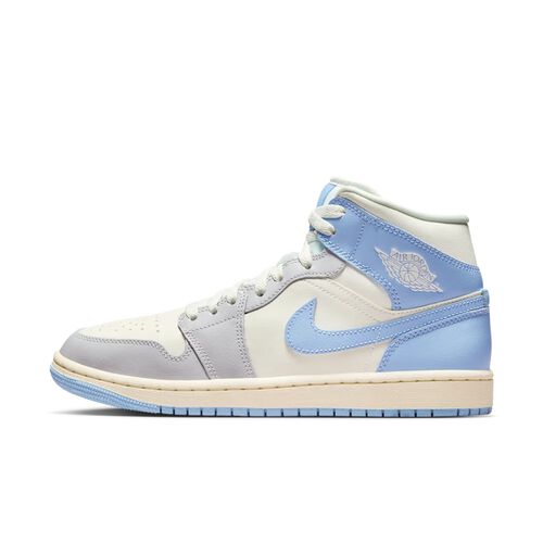 Air Jordan&nbsp;1 Mid, Azul Ps&iacute;quico/Vela/Leche De Coco/Gris Neutro, hi-res