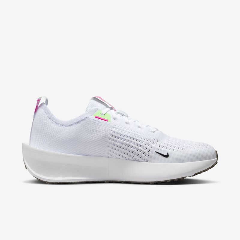 Nike Interact Run, Blanco/Gris Fútbol/Verde Vapor/Negro, hi-res
