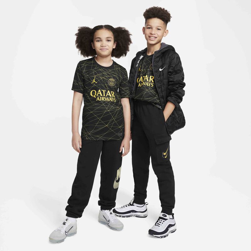 Paris Saint-Germain complementario 2023/24 Stadium, Negro/Amarillo tour/Amarillo tour, hi-res