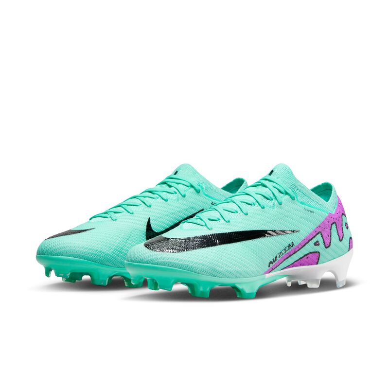 Nike Zoom Mercurial Vapor 15 Elite FG, Hiperturquesa/Negro/Blanco/Sueño de fucsia, hi-res