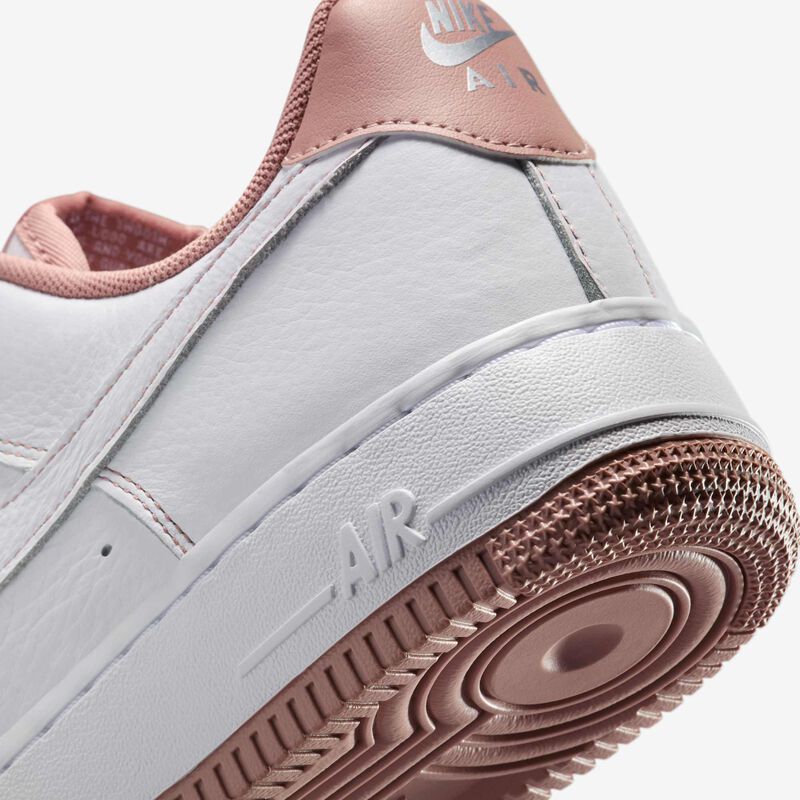 Nike Air Force 1 '07 Mini Jewel, Blanco/Partícula Rosa-Plata Metalizada, hi-res