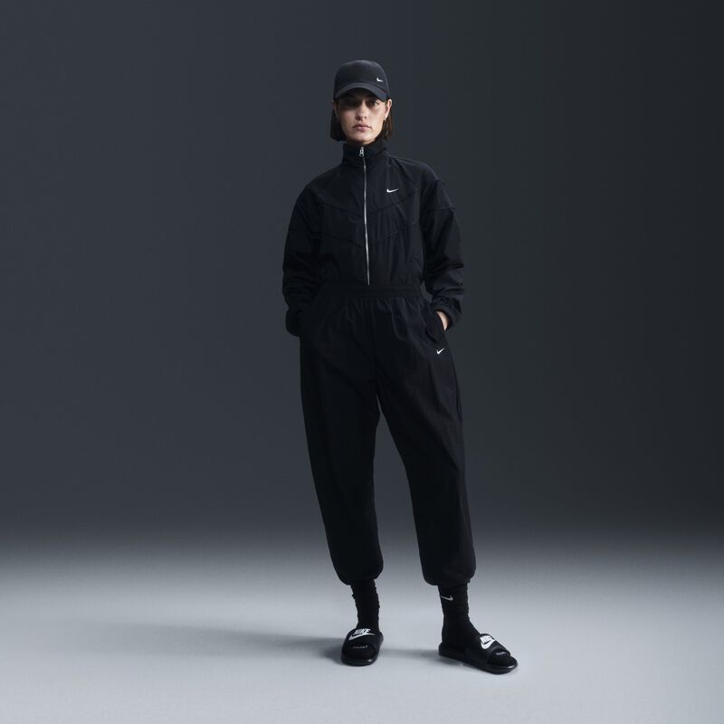 Nike Windrunner, Negro/Blanco, hi-res