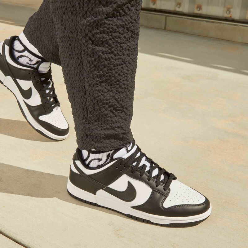 Nike Dunk Low Retro, Blanco/Blanco/Negro, hi-res