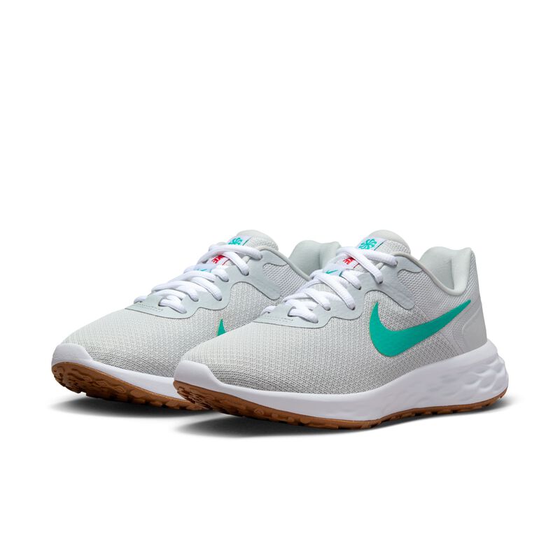 Nike Revolution 6 Next Nature, Polvo fotón/Jade claro-Blanco-Rojo picante, hi-res