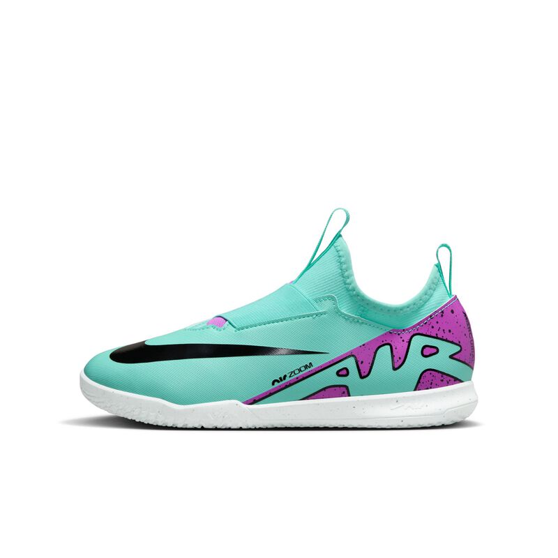 Nike Jr Mercurial Vapor 15 Academy, Hiperturquesa/Negro/Blanco/Sueño fucsia, hi-res