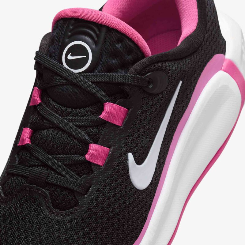 Nike Infinity Flow, Negro/Fucsia Láser/Blanco, hi-res