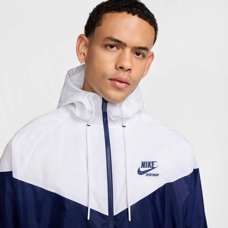 Nike Windrunner, Blanco/Azul Vacío/Azul Vacío, hi-res
