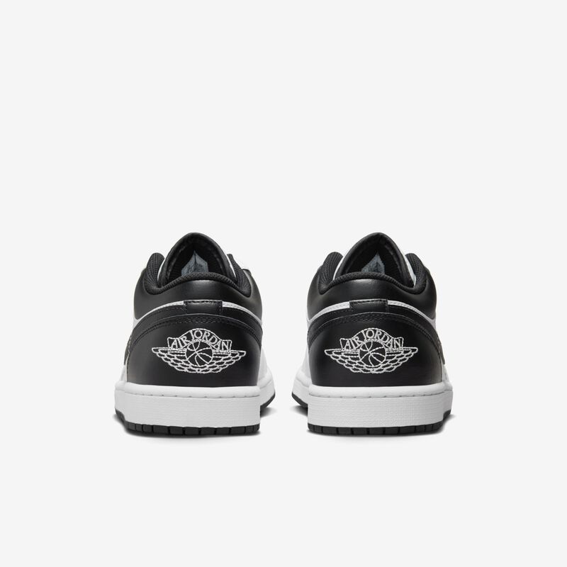 Air Jordan 1 Low, Blanco/Blanco/Negro, hi-res