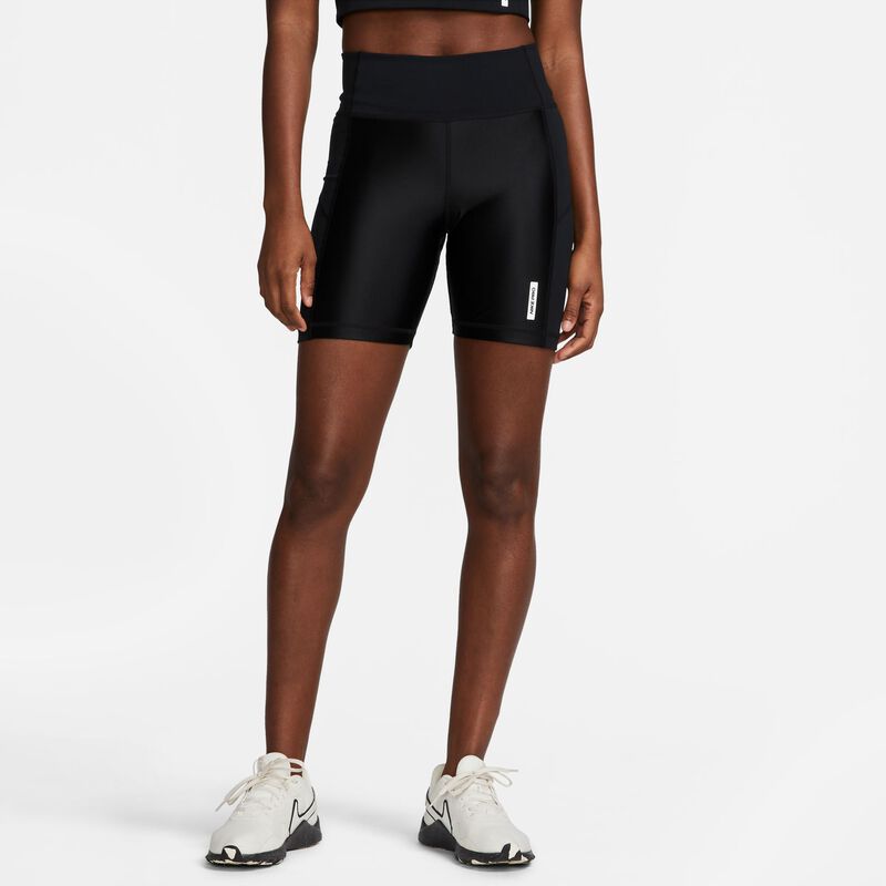Nike Pro, Negro/Blanco, hi-res