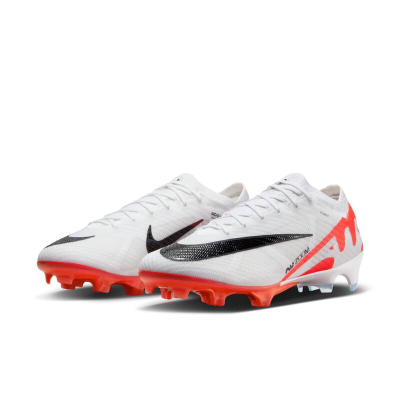 Nike Zoom Mercurial Vapor 15 Elite FG, Carmesí brillante/Negro/Blanco, hi-res