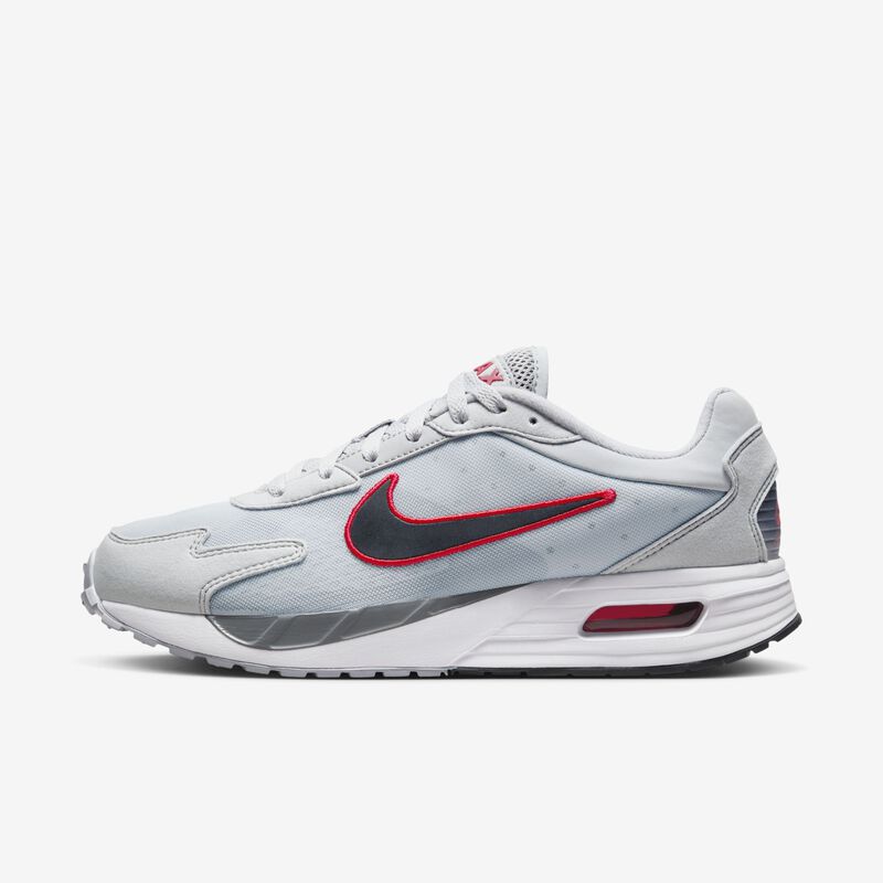 Nike Air Max Solo, Gris Lobo/Gris Frío/Rojo Universitario/Negro, hi-res
