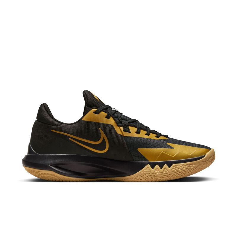 Nike Precision 6, Negro/Oro metalizado, hi-res