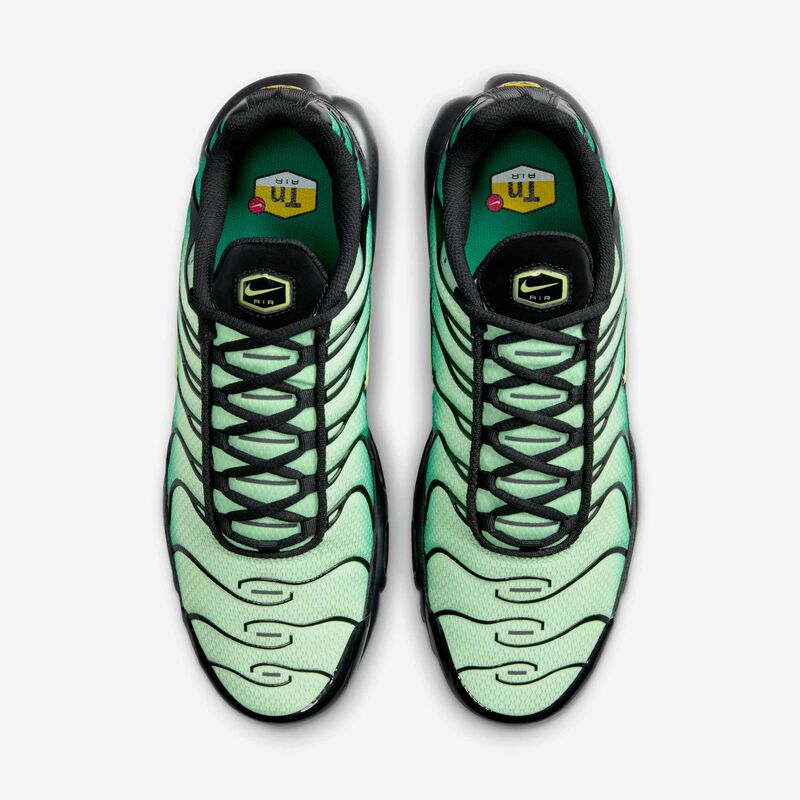 Nike Air Max Plus, Verde Vapor/Malaquita/Negro/Toque De Limón Claro, hi-res