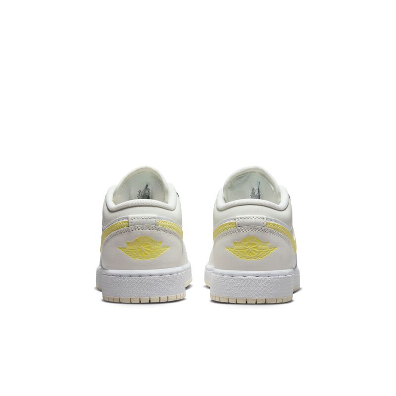 Air Jordan 1 Low, Vela/Blanco/Fucsia Láser/Naranja Láser Claro, hi-res