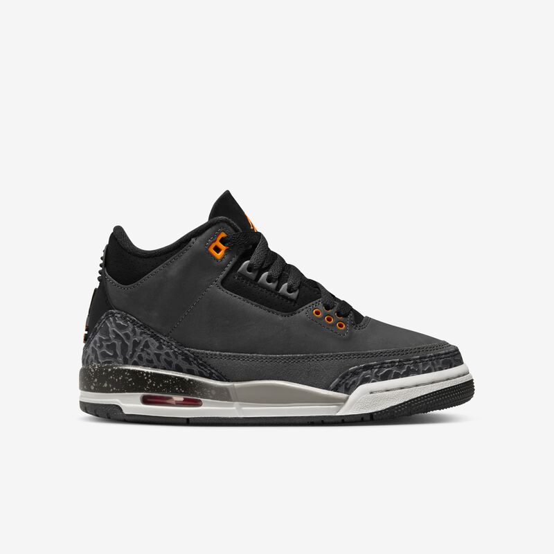 Air Jordan 3 Retro, Estadio Nocturno/Naranja Total-Negro, hi-res