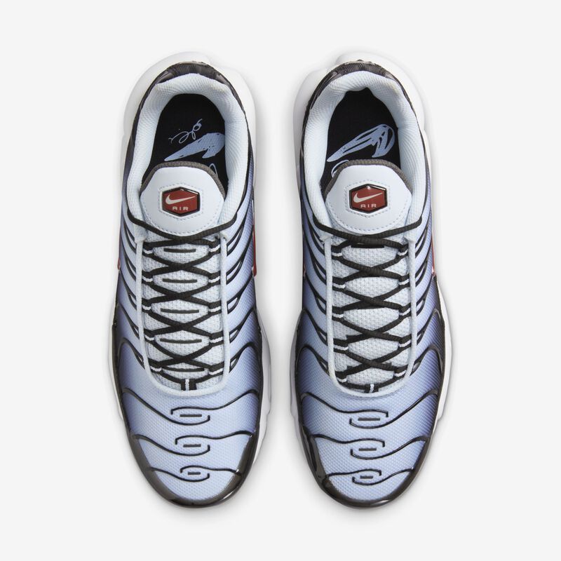 Nike Air Max Plus, Negro/Azul Tinte/Gris Hierro/Naranja Rugoso, hi-res