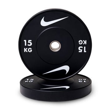 Nike Rubber Bumper Plates, Negro / Blanco, hi-res