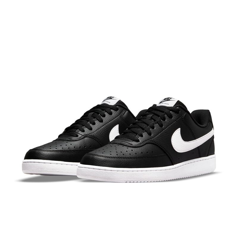 Nike Court Vision Low Next Nature, Negro/Negro/Blanco, hi-res