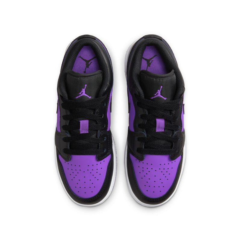 Air Jordan 1 Low, Veneno púrpura/Blanco/Negro, hi-res