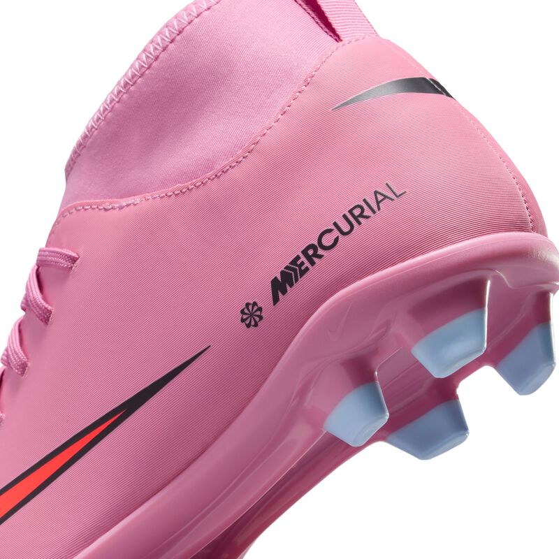 Nike Jr. Mercurial Superfly 10 Club, Flamenco Mágico/Carmesí Total/Negro, hi-res