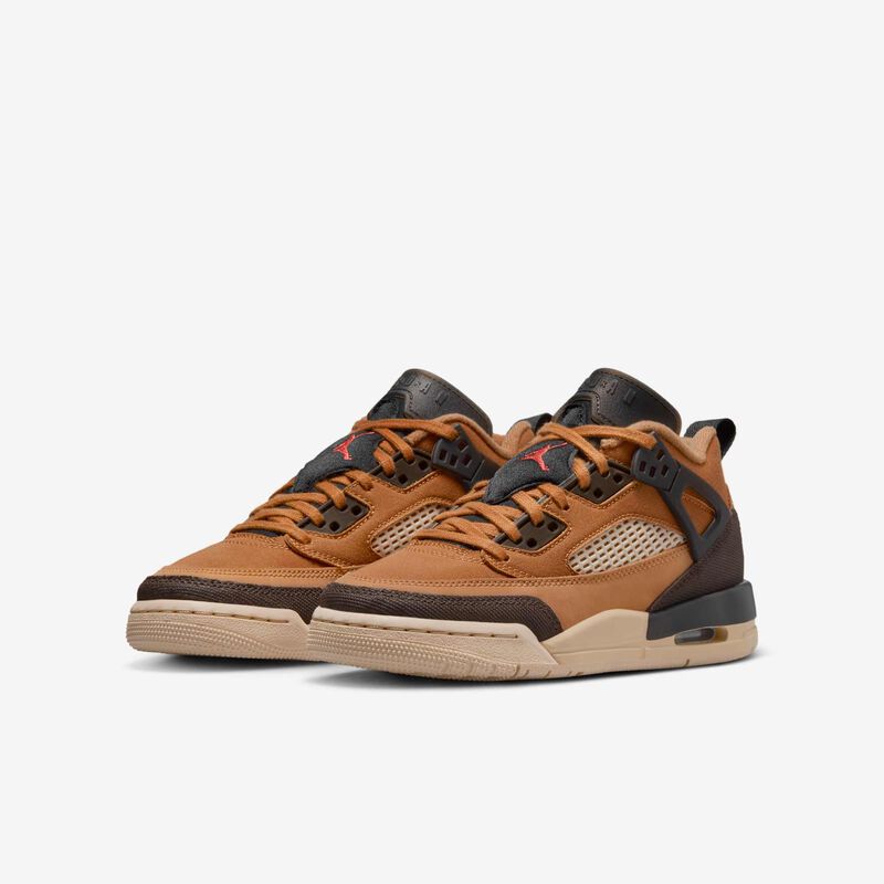 Jordan Spizike Low, Lino/Barroco Marrón-Negro-Arena Ventisca, hi-res