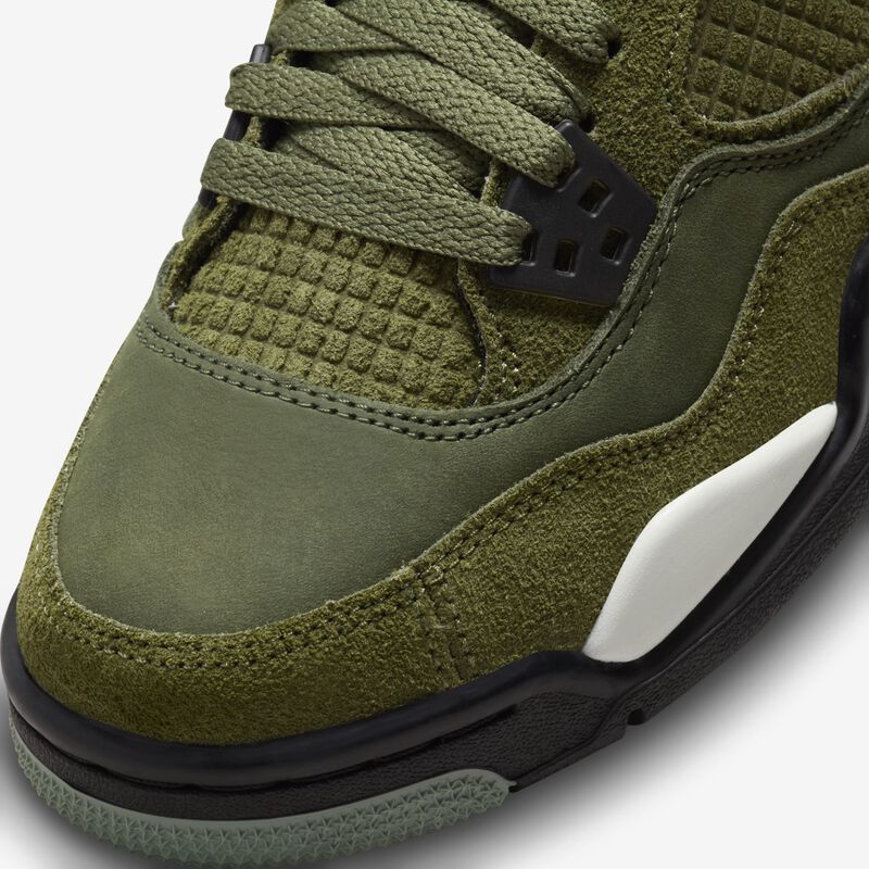 Air Jordan 4 Retro SE Craft, Oliva medio/Caqui militar/Negro/Vainilla pálido, hi-res