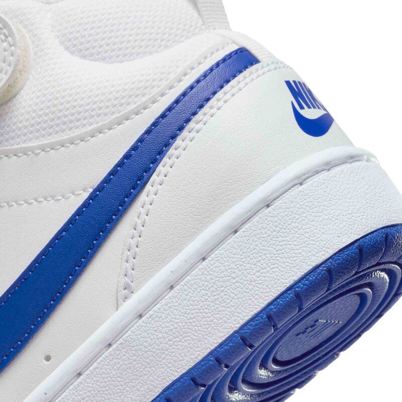 Nike Court Borough Mid 2, Blanco cumbre/Hyper royal-blanco, hi-res