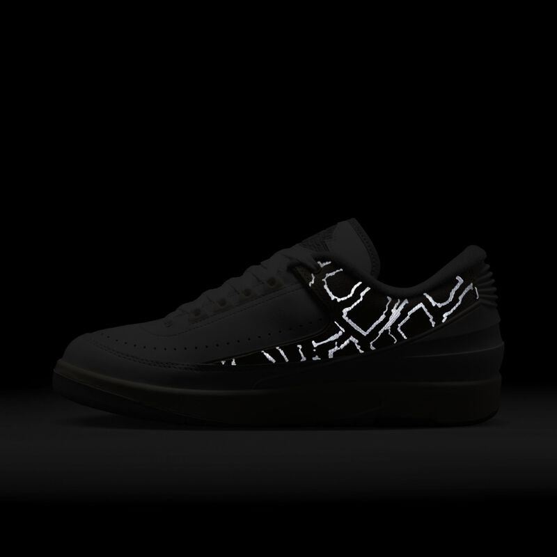 Air Jordan 2 Retro Low, Blanco/Drift de Arena/Gris Neutro/Cemento, hi-res